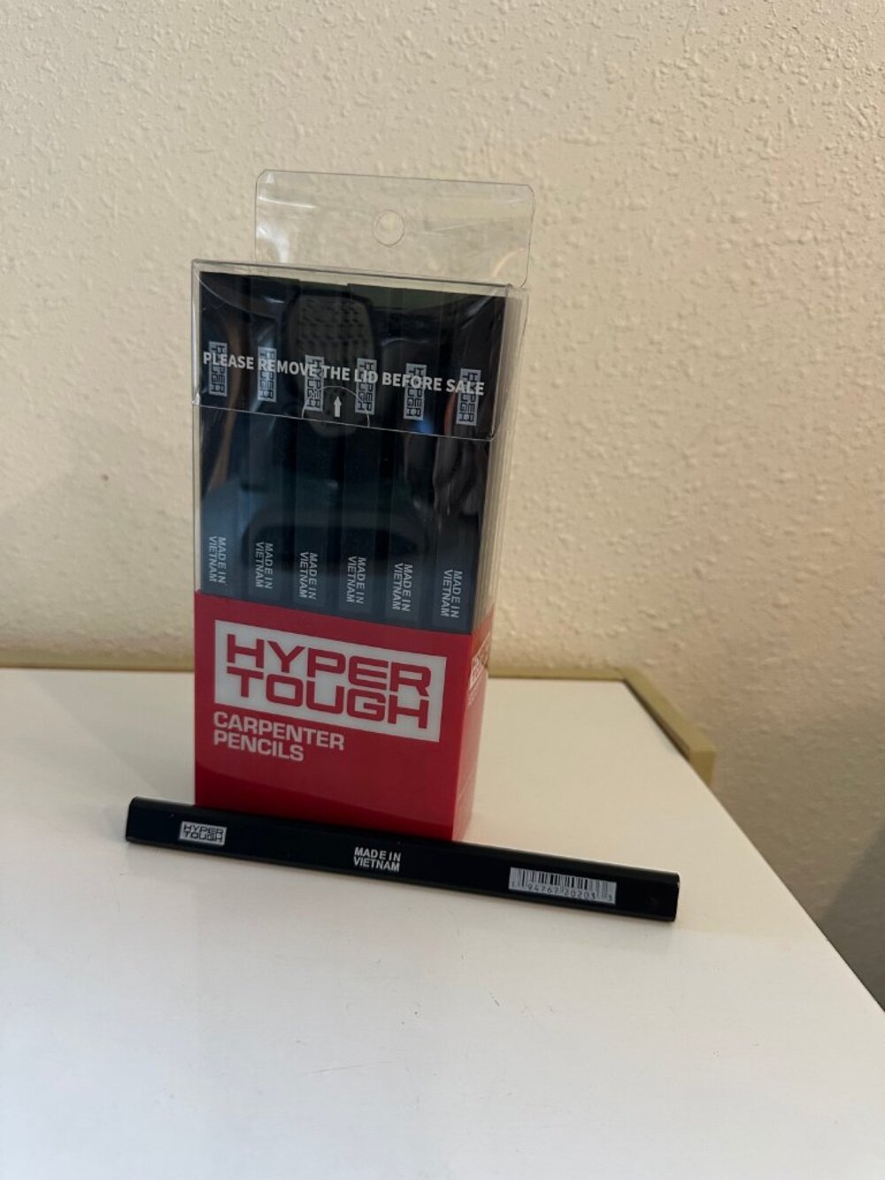 Hyper Tough Carpenter Pencils Pack of 31 New